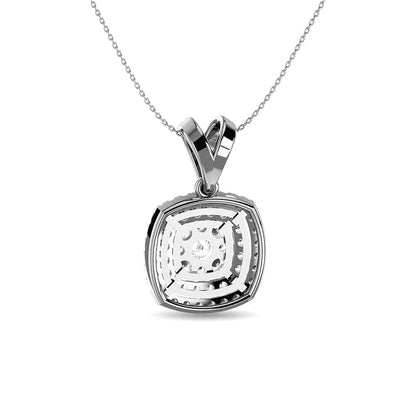 Diamond 1/2 Ct.tw Fashion Pendant in 14K White Gold