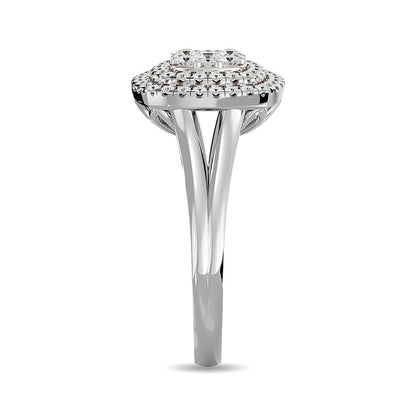 Diamond 1/2 Ct.tw Fashion Ring in 14K White Gold