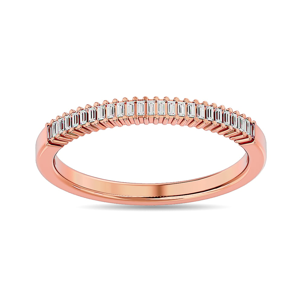 Diamond Anniversary Band 1/6 Ct.tw in 14K Rose Gold