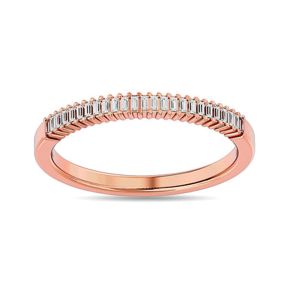 Diamond Anniversary Band 1/6 Ct.tw in 14K Rose Gold