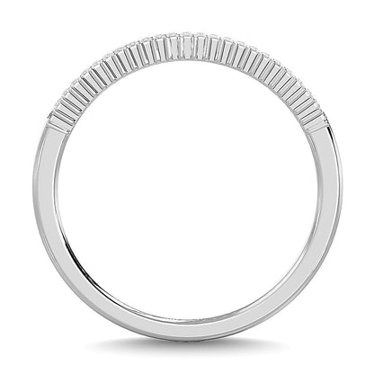 Diamond 1/2 Ct.tw Anniversary Band in 14K White Gold
