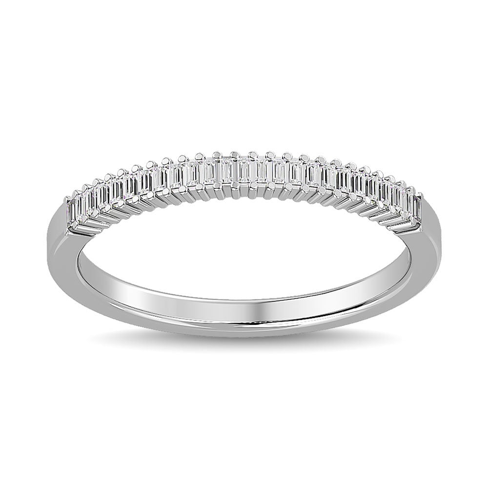 Diamond 1/2 Ct.tw Anniversary Band in 14K White Gold