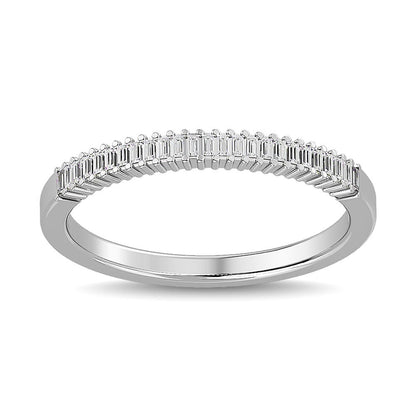 Diamond 1/2 Ct.tw Anniversary Band in 14K White Gold