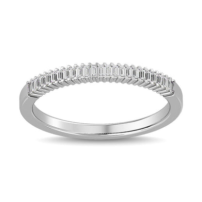 Diamond 1/2 Ct.tw Anniversary Band in 14K White Gold