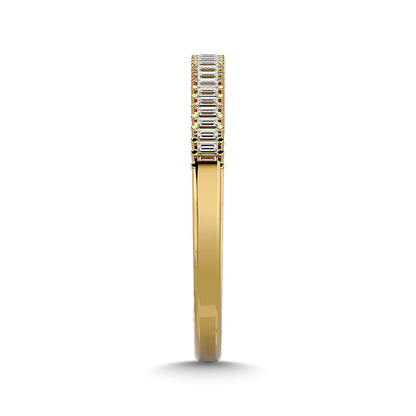 Diamond 1/2 Ct.tw Anniversary Band in 14K White Gold