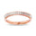 Diamond Ladies Band 1/4 Ct.tw in 14K Rose Gold