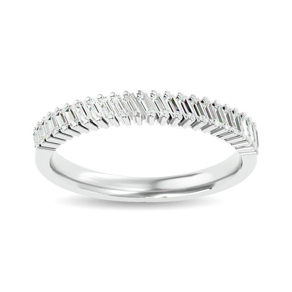 Diamond Ladies Band 1/4 Ct.tw in 14K White Gold