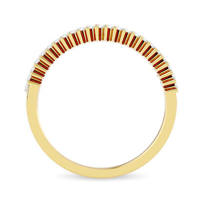 Diamond Ladies Band 1/4 Ct.tw in 14K Yellow Gold