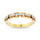 Diamond 1/10 Ct.tw Ladies band in 10K Yellow Gold