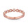 Diamond Stackable Band 1/10 Ct.tw in 10K Rose Gold
