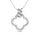 Diamond 1/4 Ct.Tw. Fashion Pendant in 10K White Gold