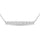 Diamond 1/5 Ct.Tw. Fashion Necklace in 14K White Gold