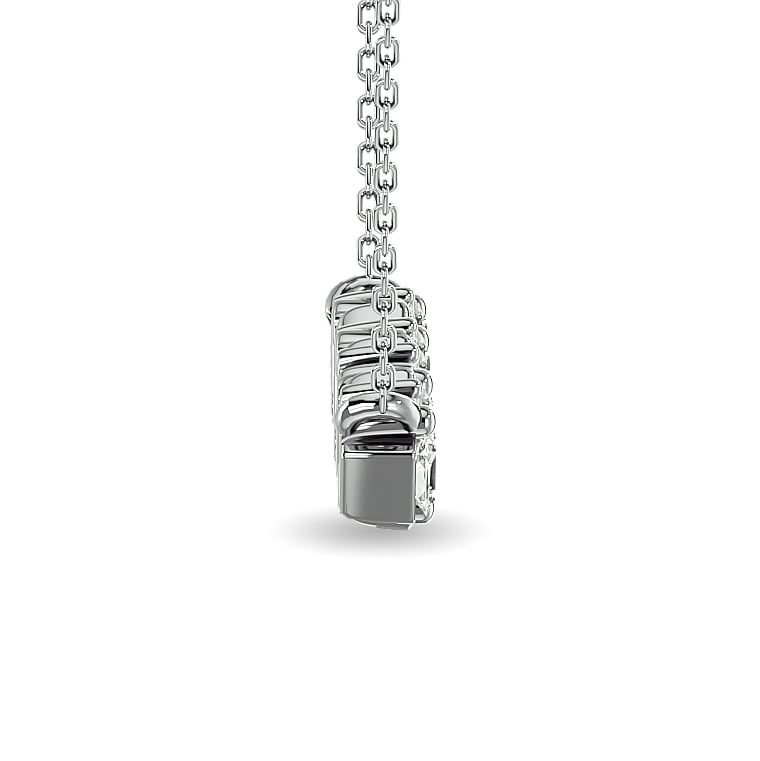 Diamond 1/5 Ct.Tw. Fashion Pendant in 10K White Gold