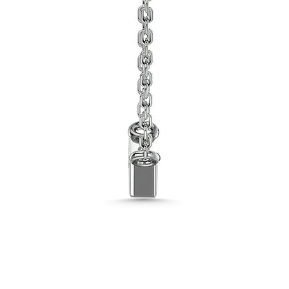 Diamond 1/4 Ct.Tw. Om Pendant in 10K White Gold