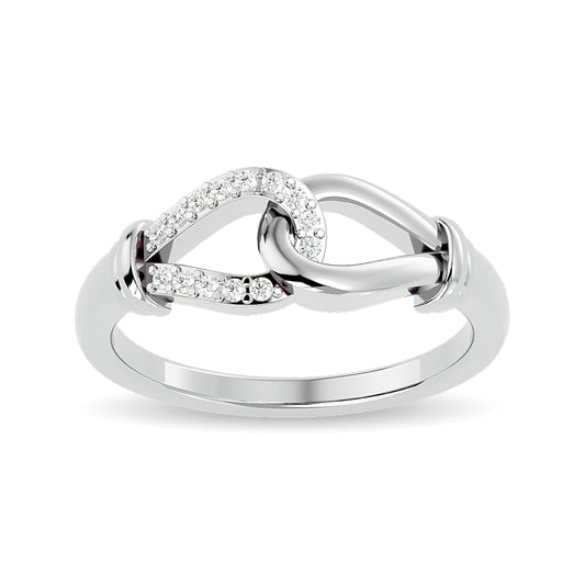 Diamond Fashion Ring 1/6 Ct.tw in 10K White Gold