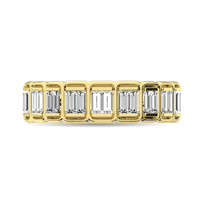 Diamond 1/3 Ct.Tw. Baguette Fashion Ring in 14K Yellow Gold