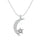 10KT WHITE GOLD 1/10CT.TW DIAMOND PENDANT
