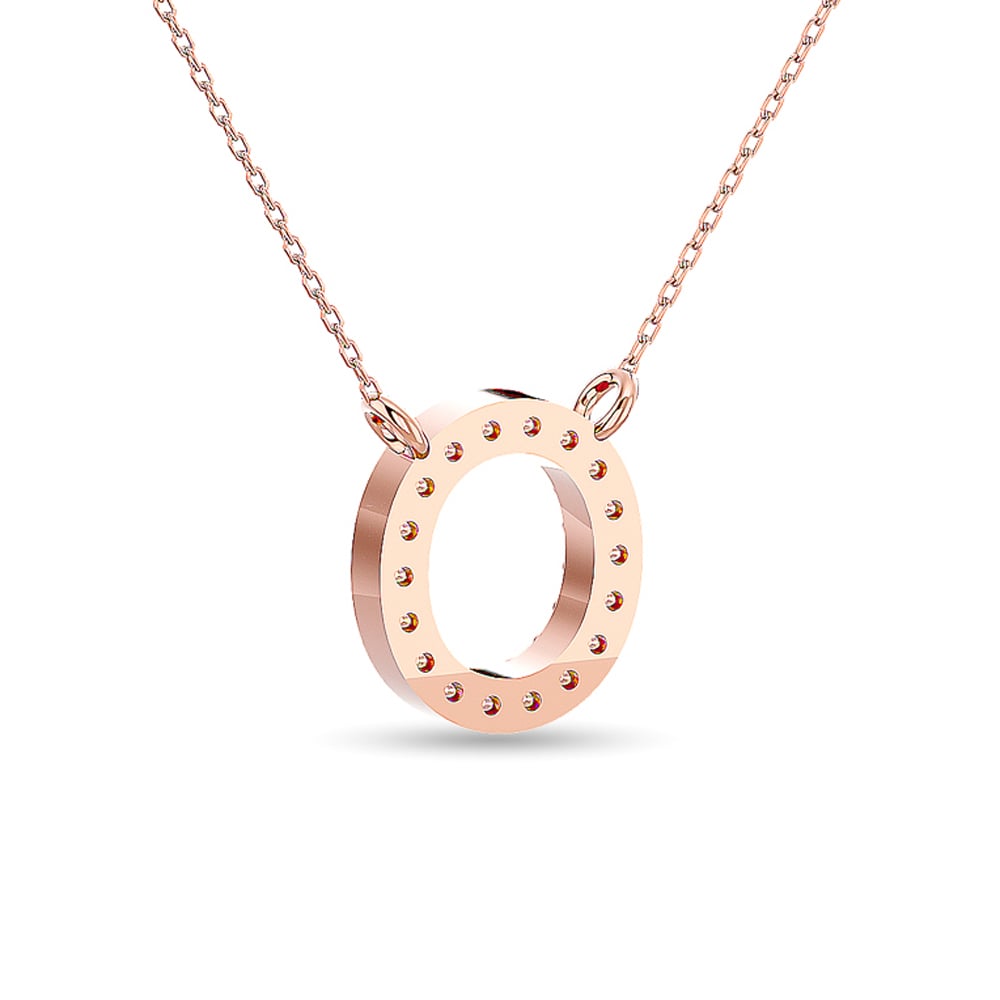 Diamond 1/20 Ct.tw Fashion Pendant in 10K Rose Gold
