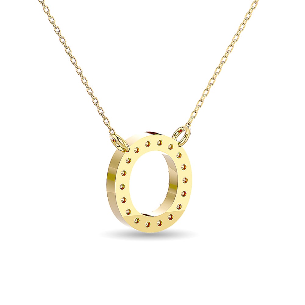 Diamond 1/20 Ct.tw Fashion Pendant in 10K Yellow Gold