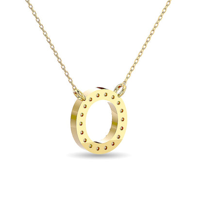 Diamond 1/20 Ct.tw Fashion Pendant in 10K Yellow Gold