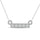 10KT WHITE GOLD 1/20CT.TW DIAMOND PENDANT