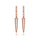 Diamond Fashion Earrings 1/6 Ct.tw in 10K Rose Gold