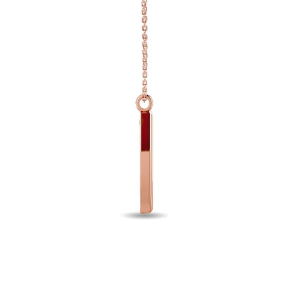 Diamond Fashion Pendant 1/6 Ct.tw in 10K Rose Gold