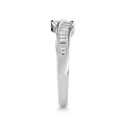 Diamond 1/3 Ct.Tw. Fashion Ring in 14K White Gold