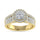 Diamond 1 1/4 Ct.Tw. Engagement Ring in 14K Yellow Gold