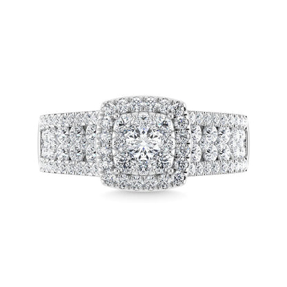 Diamond 1 1/4 Ct.Tw. Engagement Ring in 14K White Gold