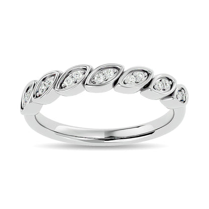 Diamond 1/10 Ct.tw Stackable Ring in 14K White Gold