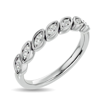 Diamond 1/10 Ct.tw Stackable Ring in 14K White Gold