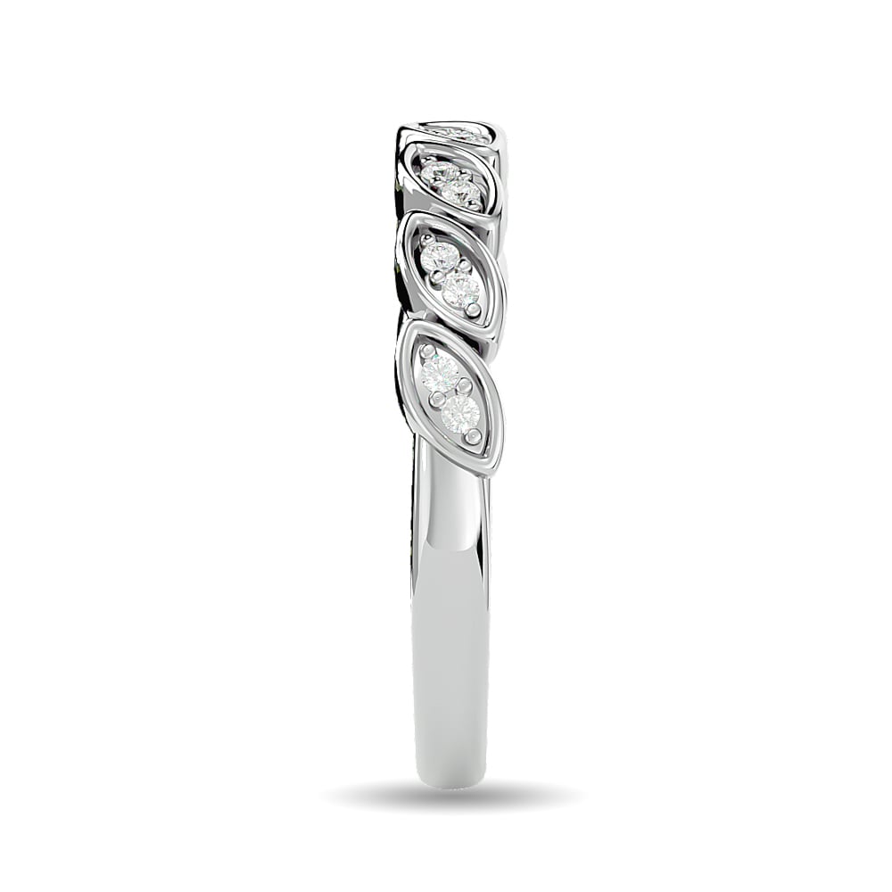 Diamond 1/10 Ct.tw Stackable Ring in 14K White Gold