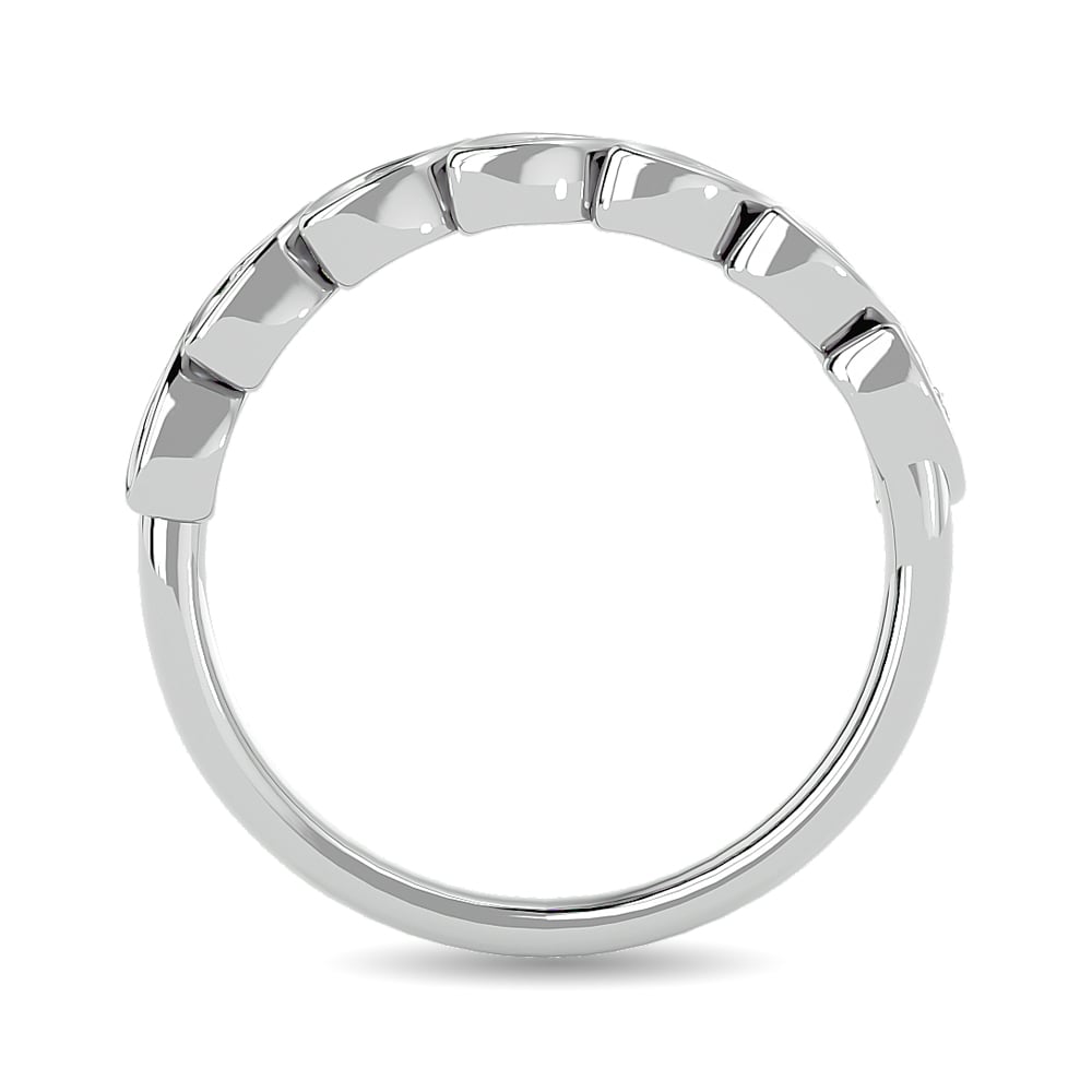 Diamond 1/10 Ct.tw Stackable Ring in 14K White Gold
