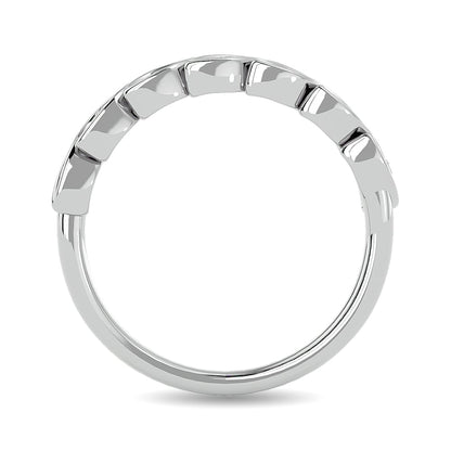 Diamond 1/10 Ct.tw Stackable Ring in 14K White Gold
