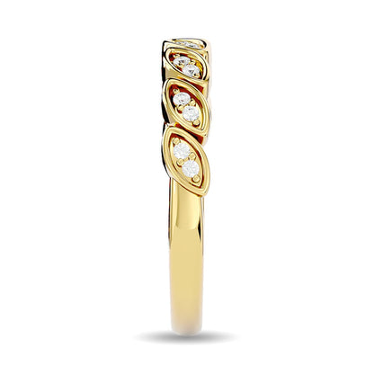 Diamond 1/10 Ct.tw Stackable Ring in 14K Yellow Gold