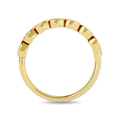 Diamond 1/10 Ct.tw Stackable Ring in 14K Yellow Gold