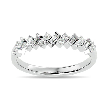 Diamond 1/5 Ct.tw Stackable Ring in 14K White Gold