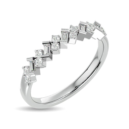 Diamond 1/5 Ct.tw Stackable Ring in 14K White Gold