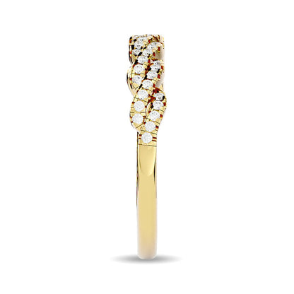 Diamond 1/6 Ct.tw Stackable Ring in 14K Yellow Gold