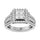 Diamond Engagement Ring 1 Ct.tw in 14K White Gold