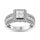 Diamond Engagement Ring 1 Ct.tw in 14K White Gold