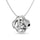 Diamond Shimmering Pendant 1/4 Ct.tw in 10K White Gold