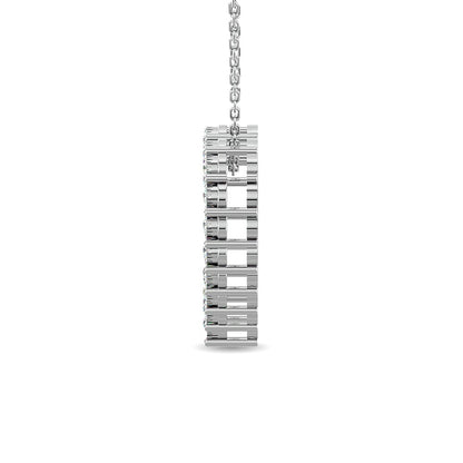 Diamond 1/6 Ct.Tw. Heart Pendant in Sterling Silver