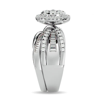 Diamond 1 Ct.tw Engagement Ring in 14K White Gold