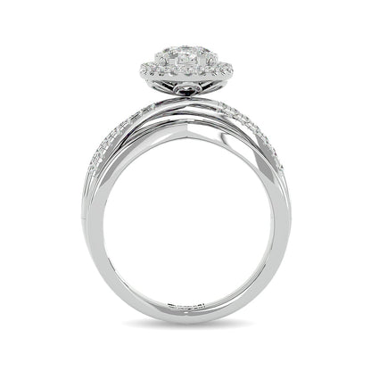 Diamond 1 Ct.tw Engagement Ring in 14K White Gold
