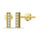 Diamond 1/20 Ct.tw Fashion Earrings in 10K Yellow Gold