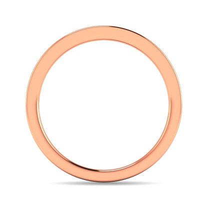 Diamond 1/20 Ct.tw Rount Cut Band in 14K Rose Gold
