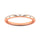 Diamond 1/10 Ct.tw Stackable Ring in 10K Rose Gold