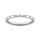 Diamond 1/10 Ct.tw Stackable Ring in 10K White Gold